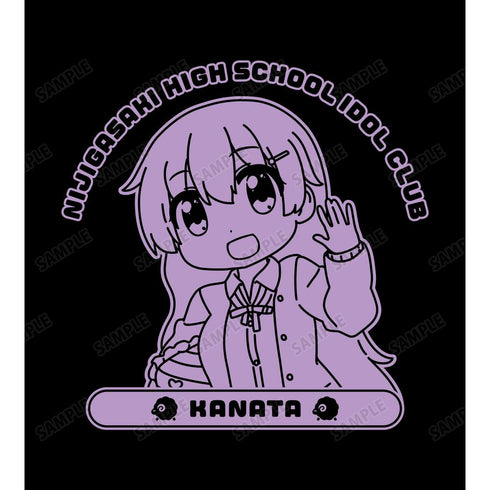 『にじよん あにめーしょん』近江 彼方 カレッジTシャツメンズ【202505再販】